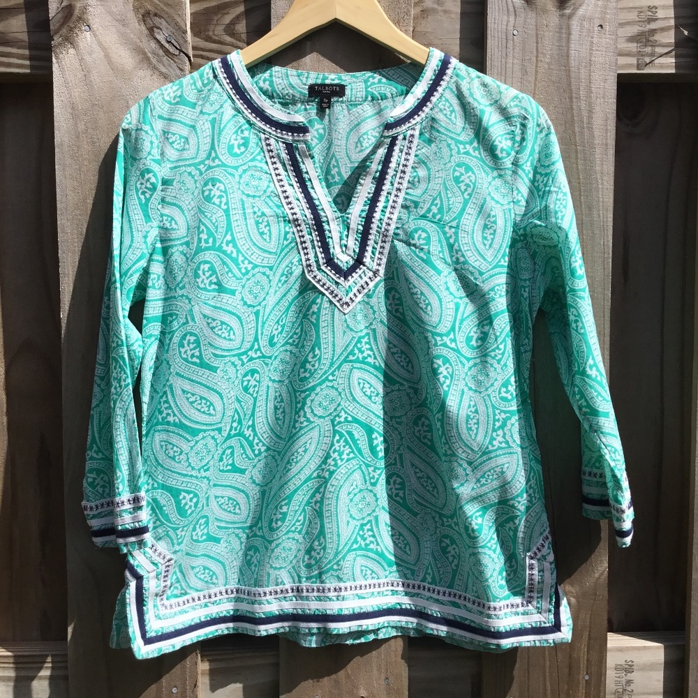 Talbots Petite size s tunic top